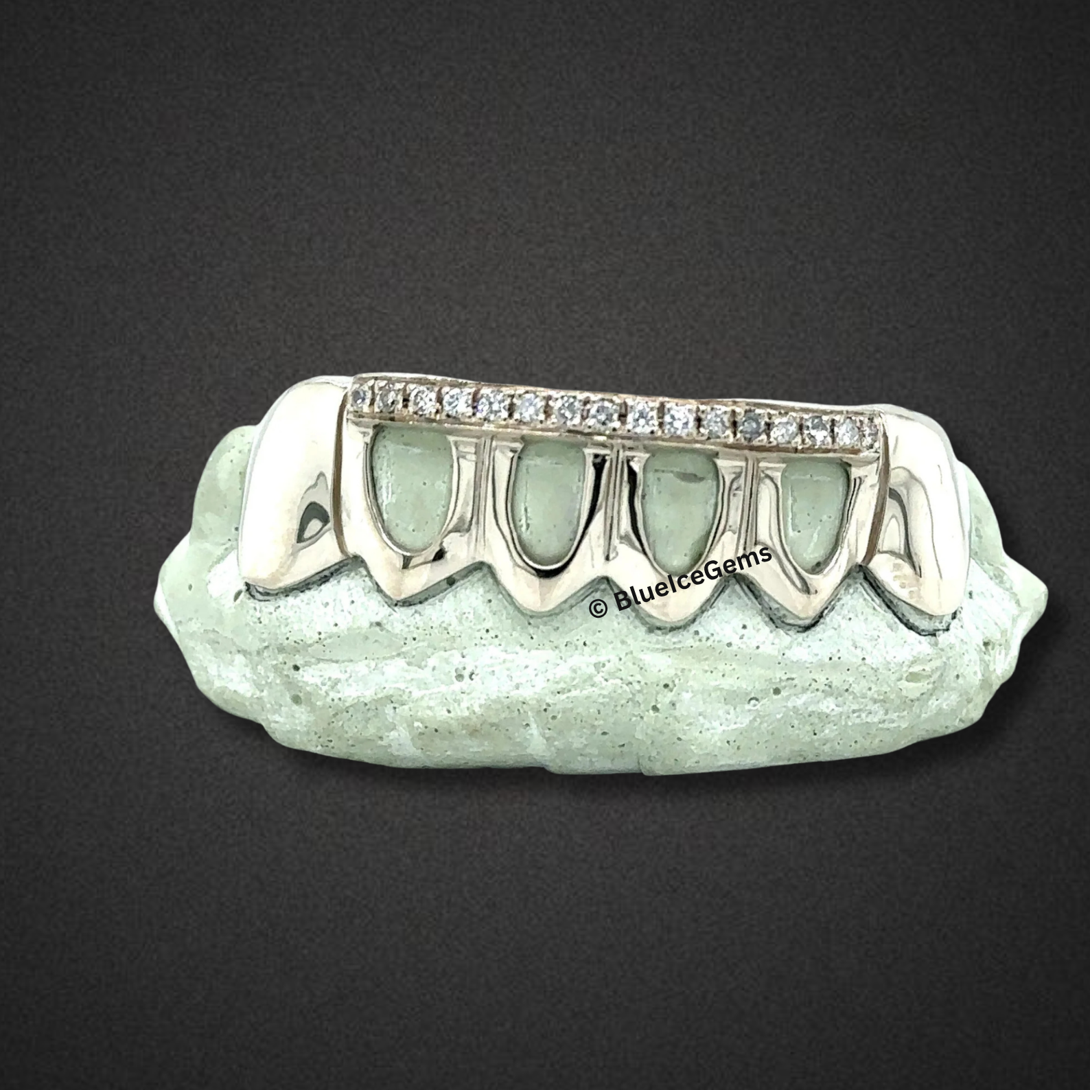 Diamondline Fang Silver Grillz