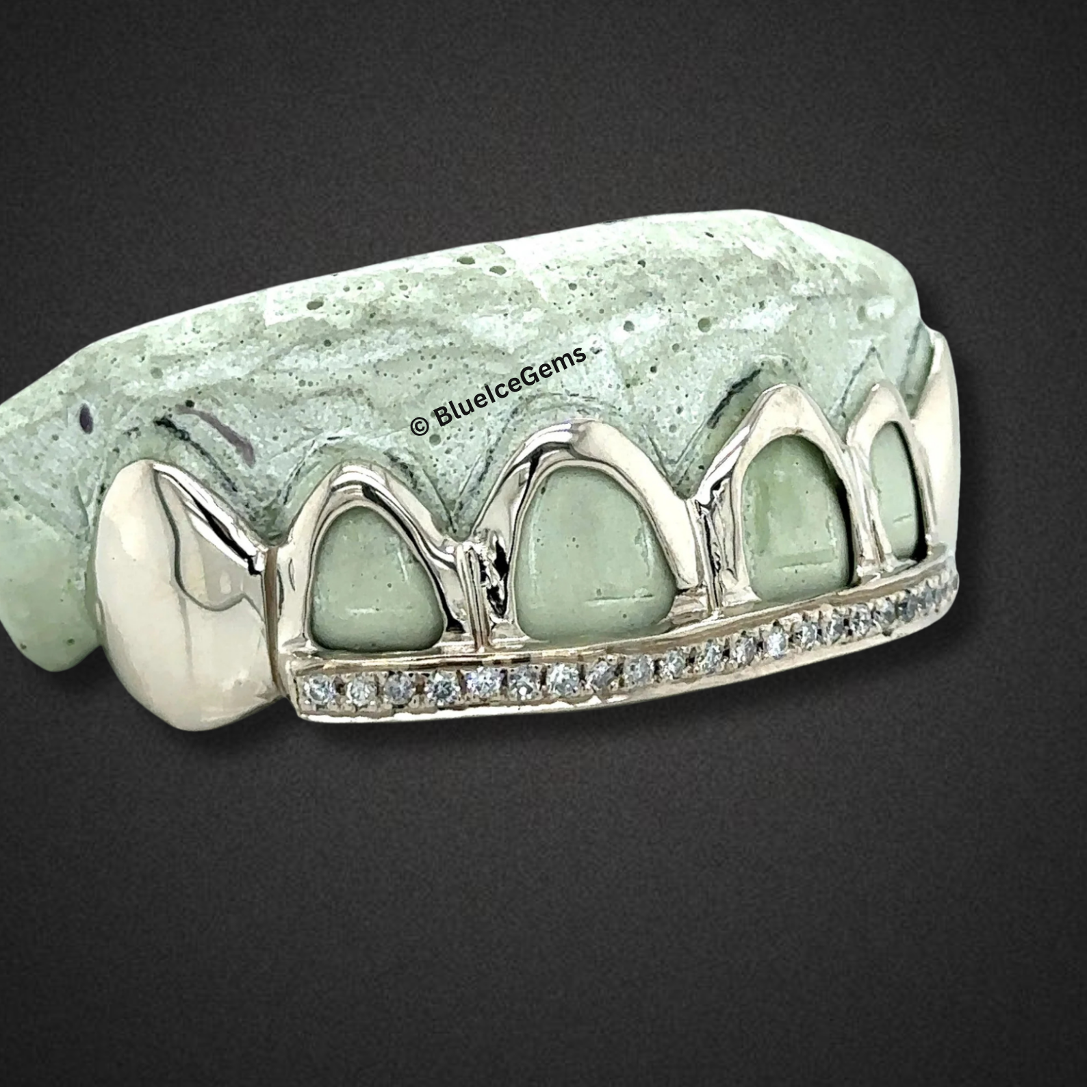 Diamondline Fang Silver Grillz