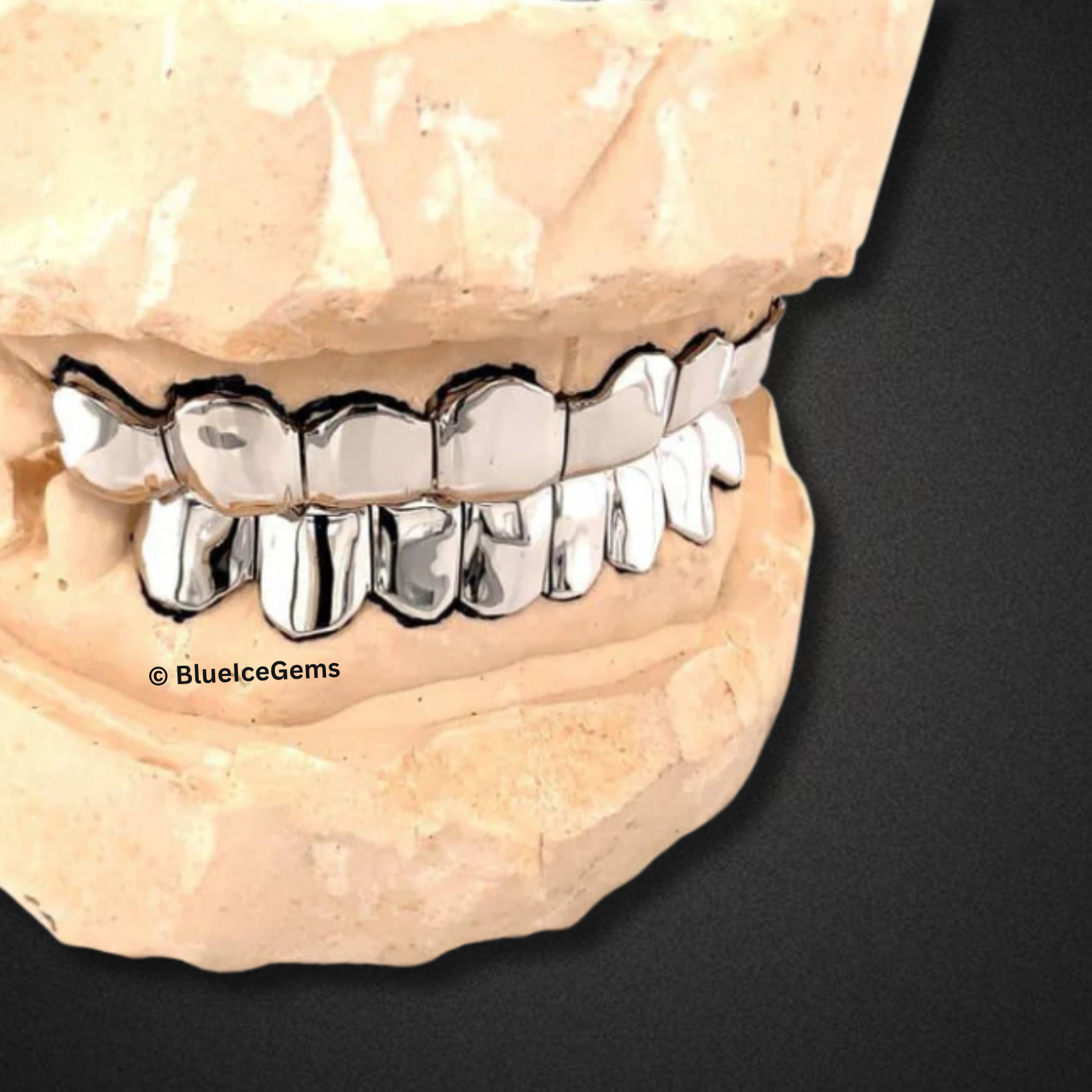 Platinum Glacier Full Grillz Set