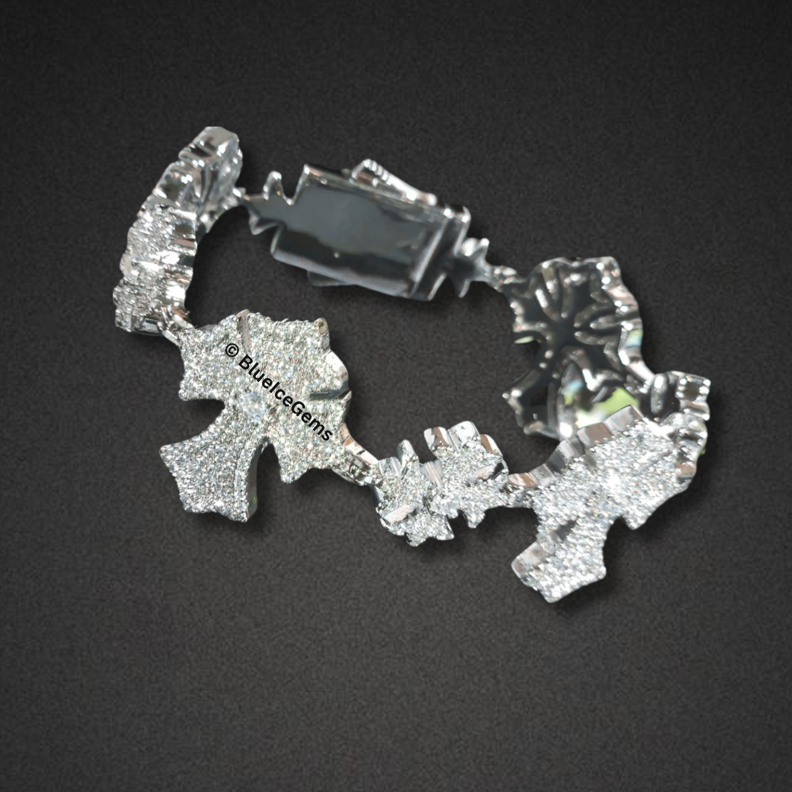 "The World Is Yours" Custom Diamond Bracelet