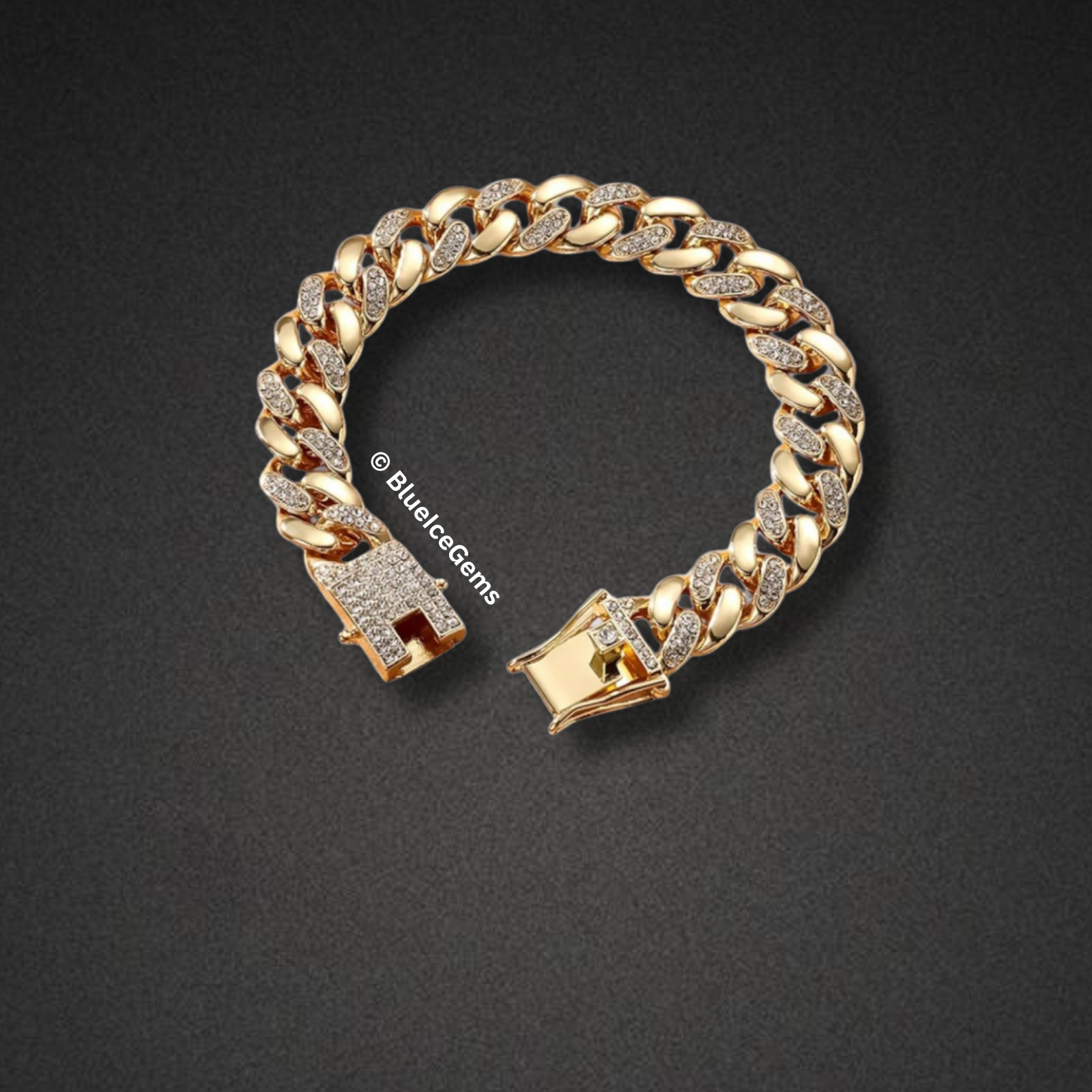 Diamond Pave Miami Cuban Link Bracelet