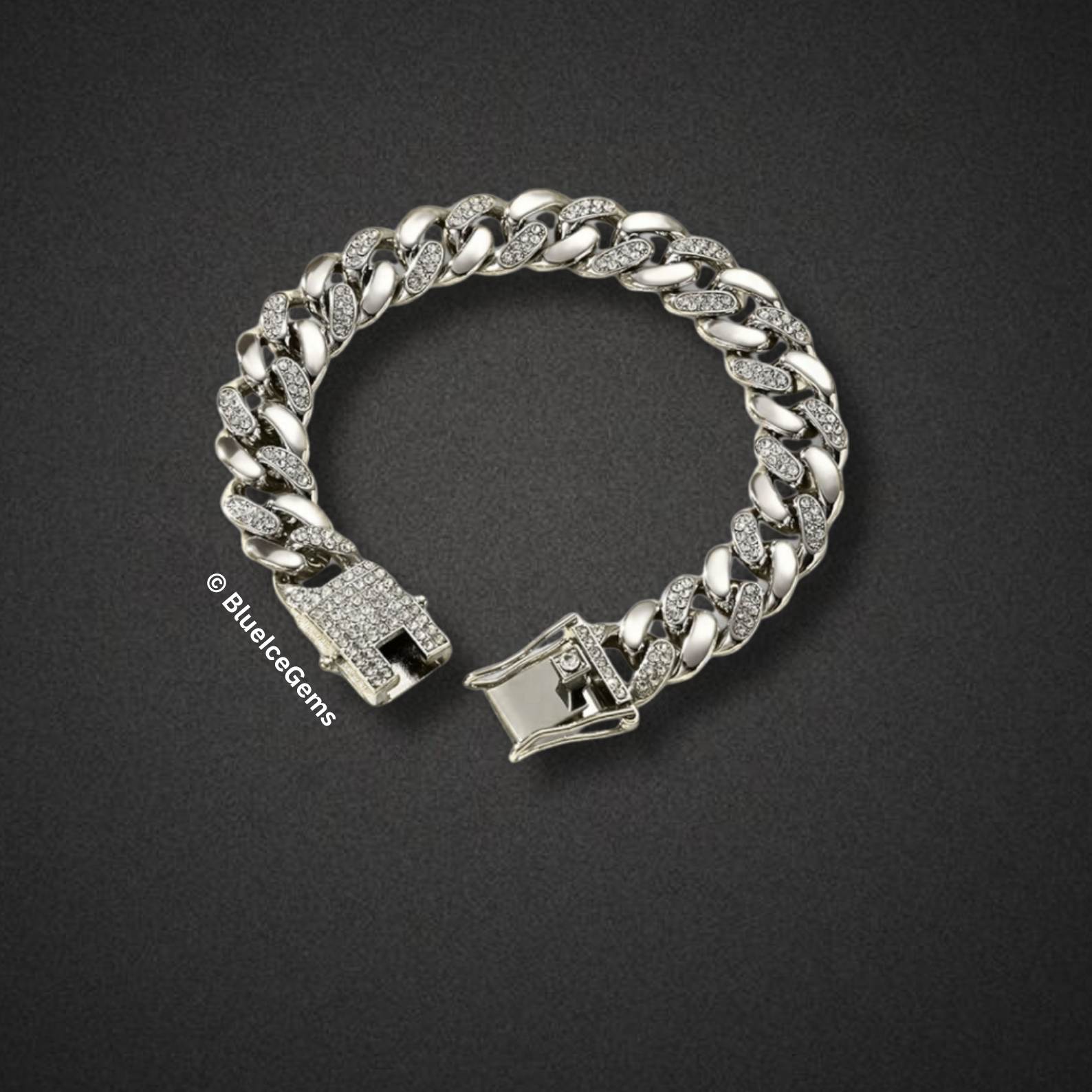 Diamond Pave Miami Cuban Link Bracelet
