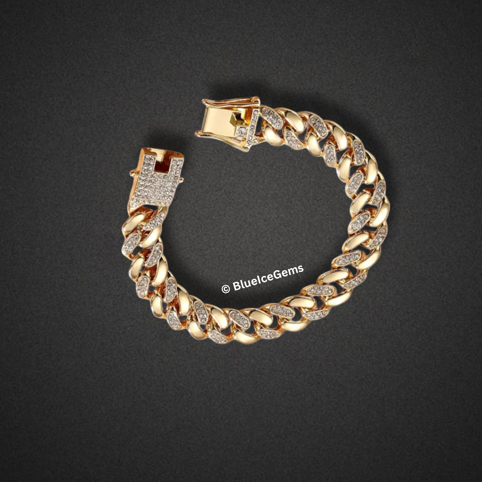 Diamond Pave Miami Cuban Link Bracelet