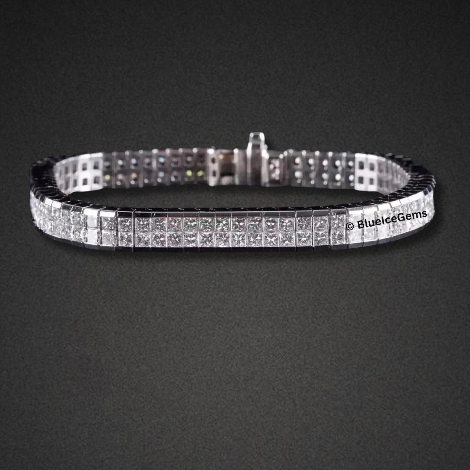 Linear Baguette Diamond Bracelet