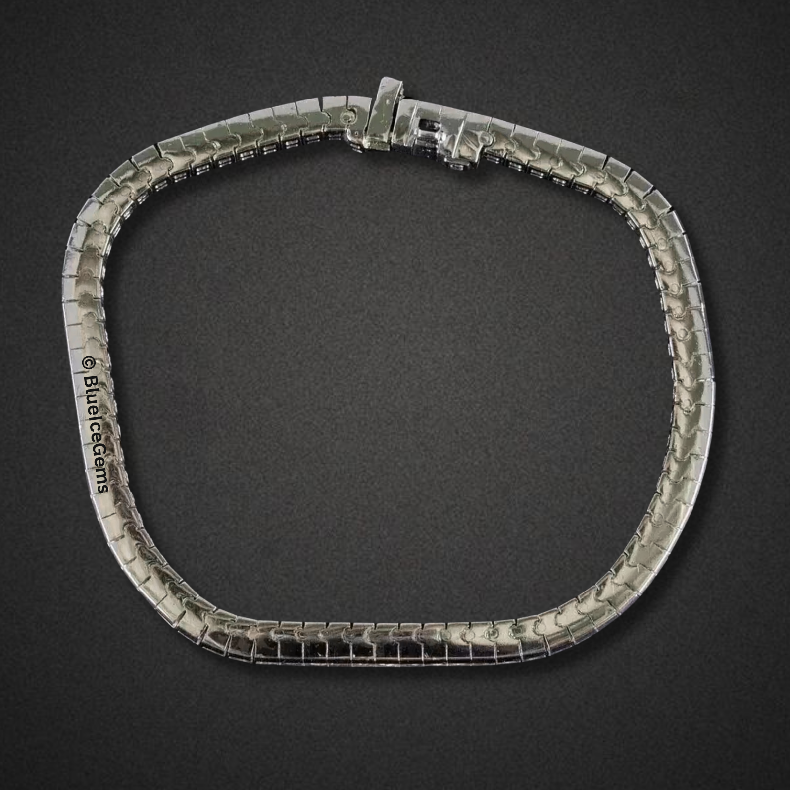 Linear Baguette Diamond Bracelet