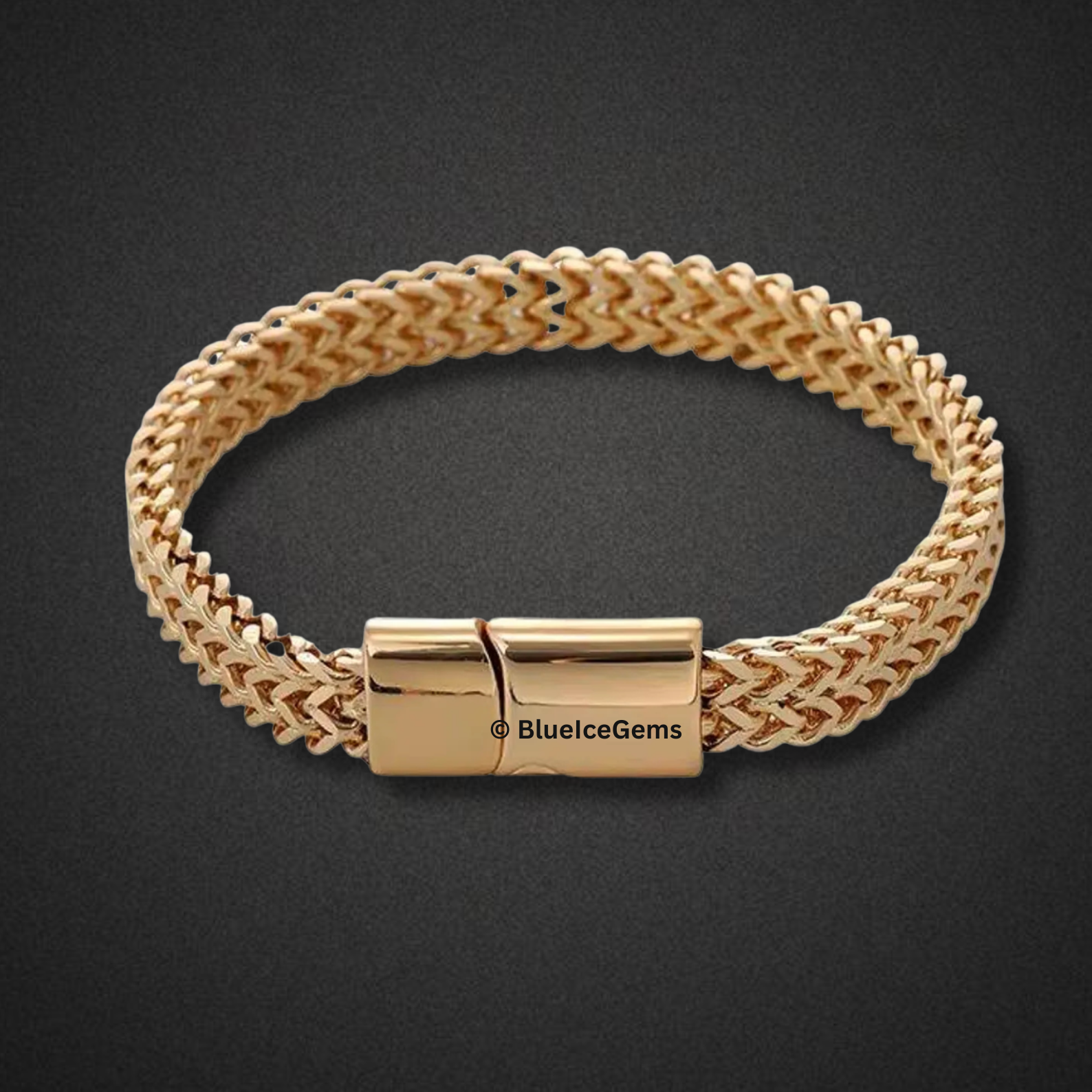 "The Gladiator" Woven Silver Bracelet