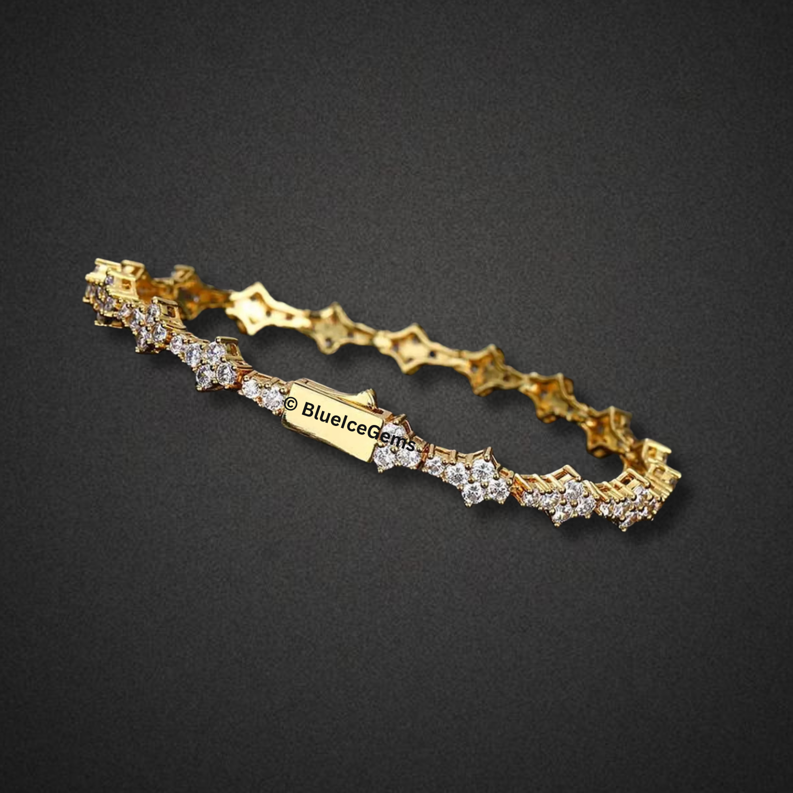 "The Thorn" Iced-Out Diamond Bracelet