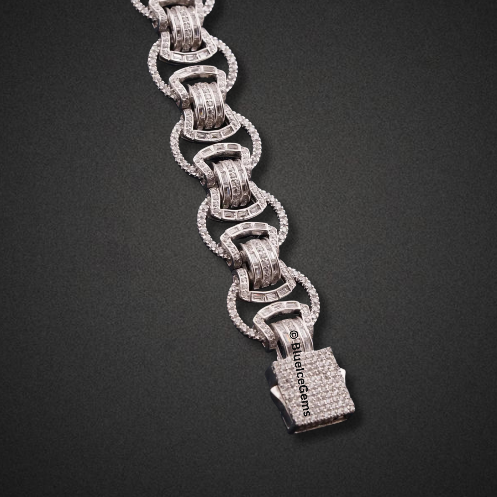 "The Architect" Iced Out Link Bracelet