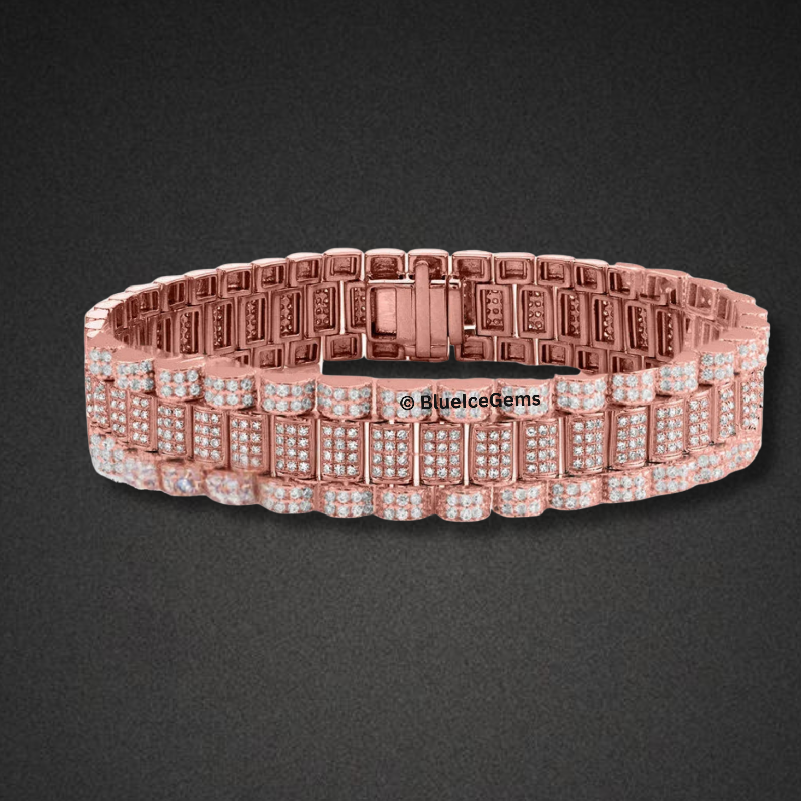 "The President" Iced Out Bracelet