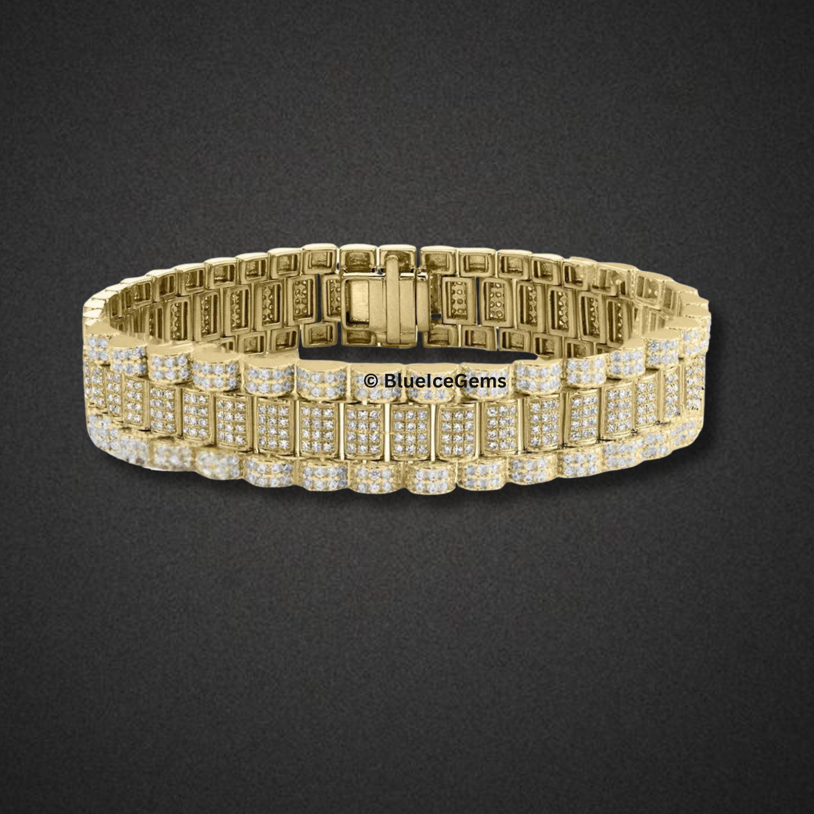 "The President" Iced Out Bracelet