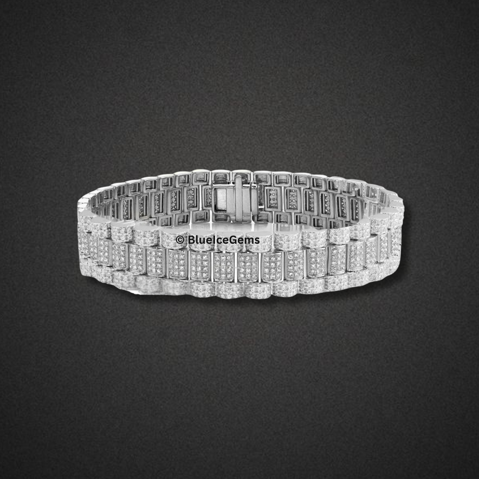 "The President" Iced Out Bracelet