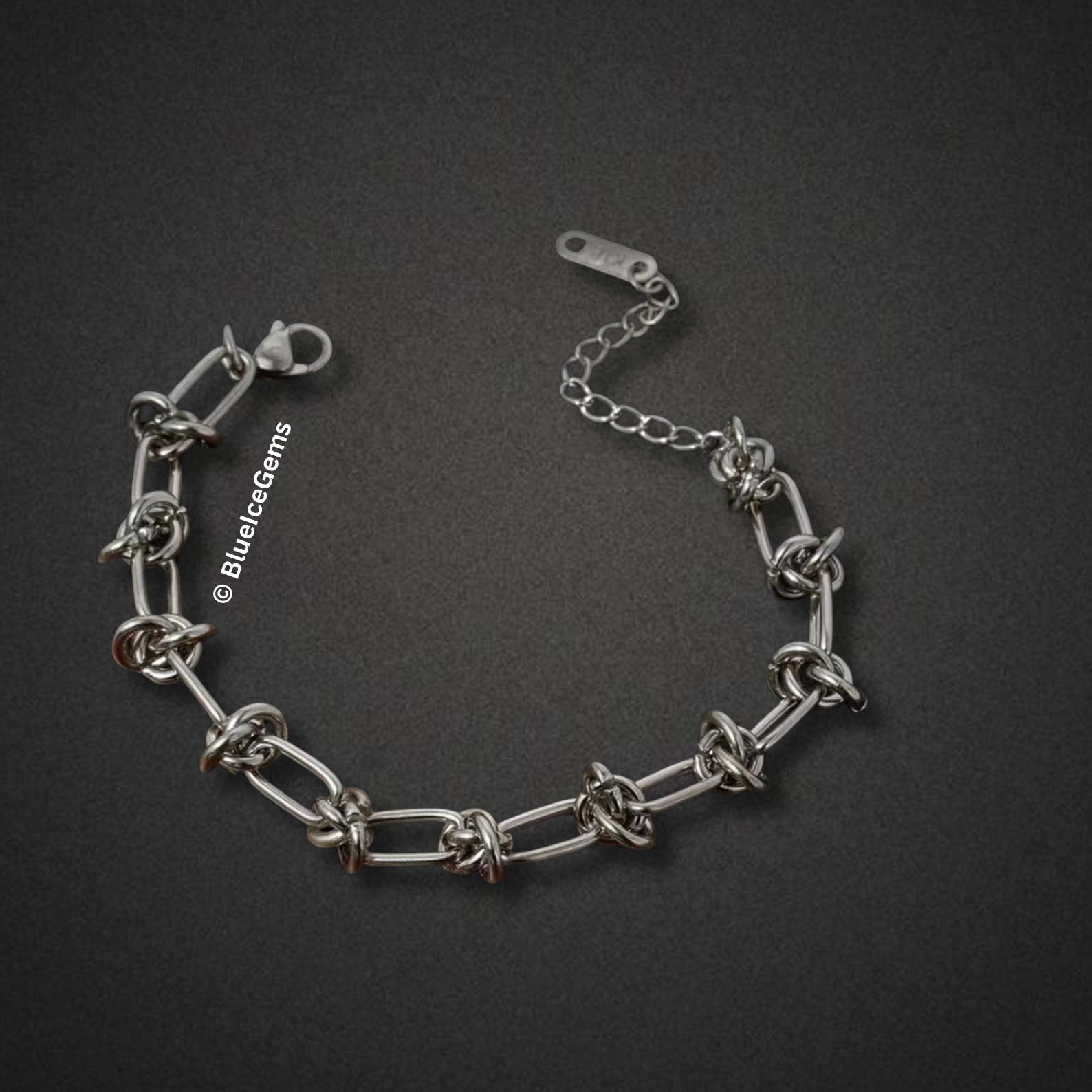 "The Sailor's Knot" Polished Bracelet