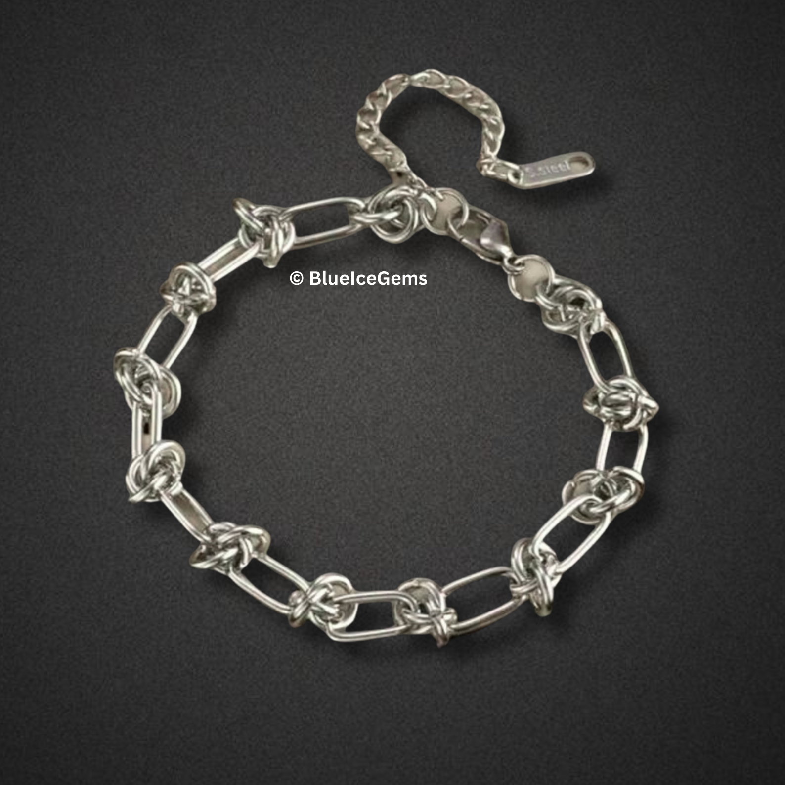 "The Sailor's Knot" Polished Bracelet