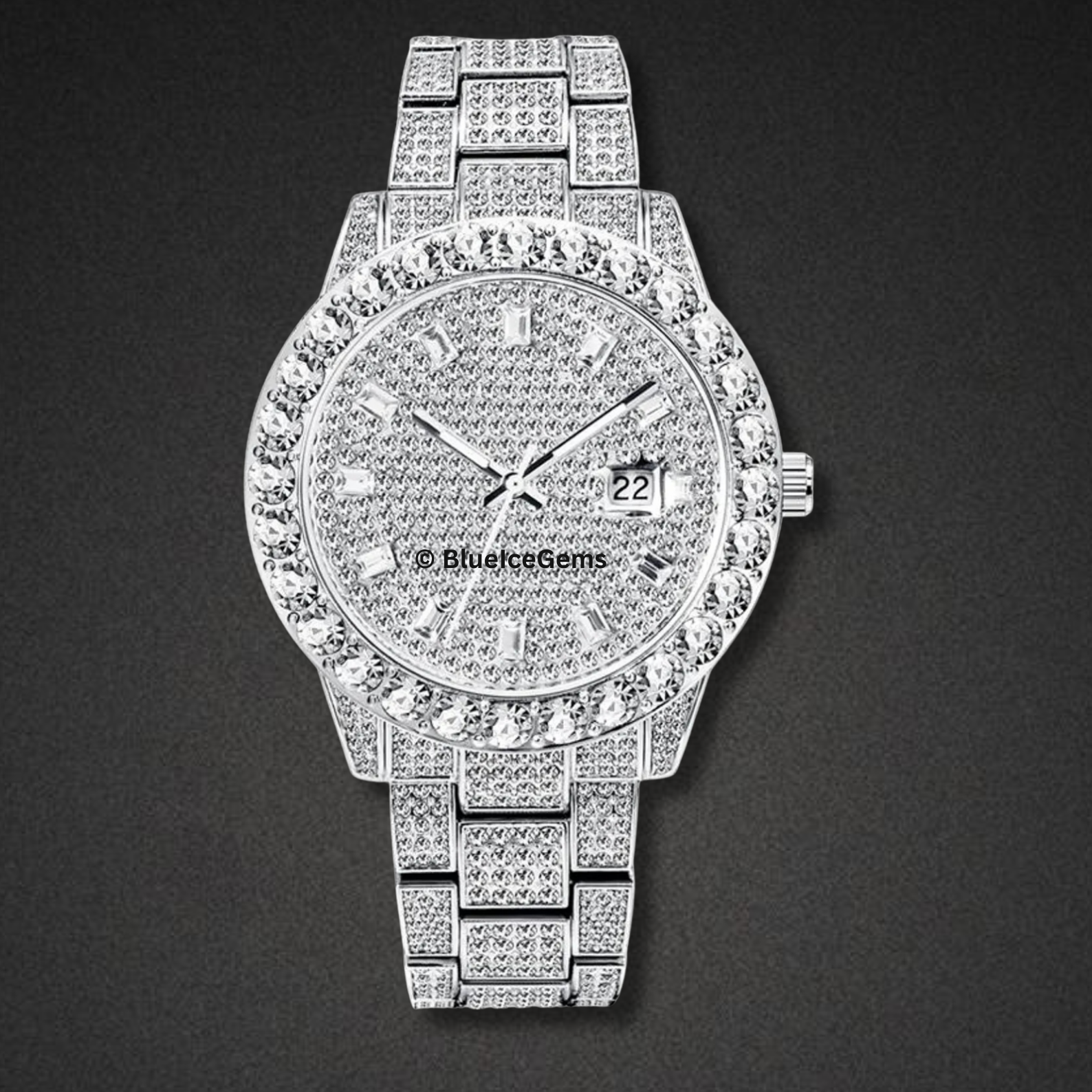 The "Latest Drip" Diamond Watch