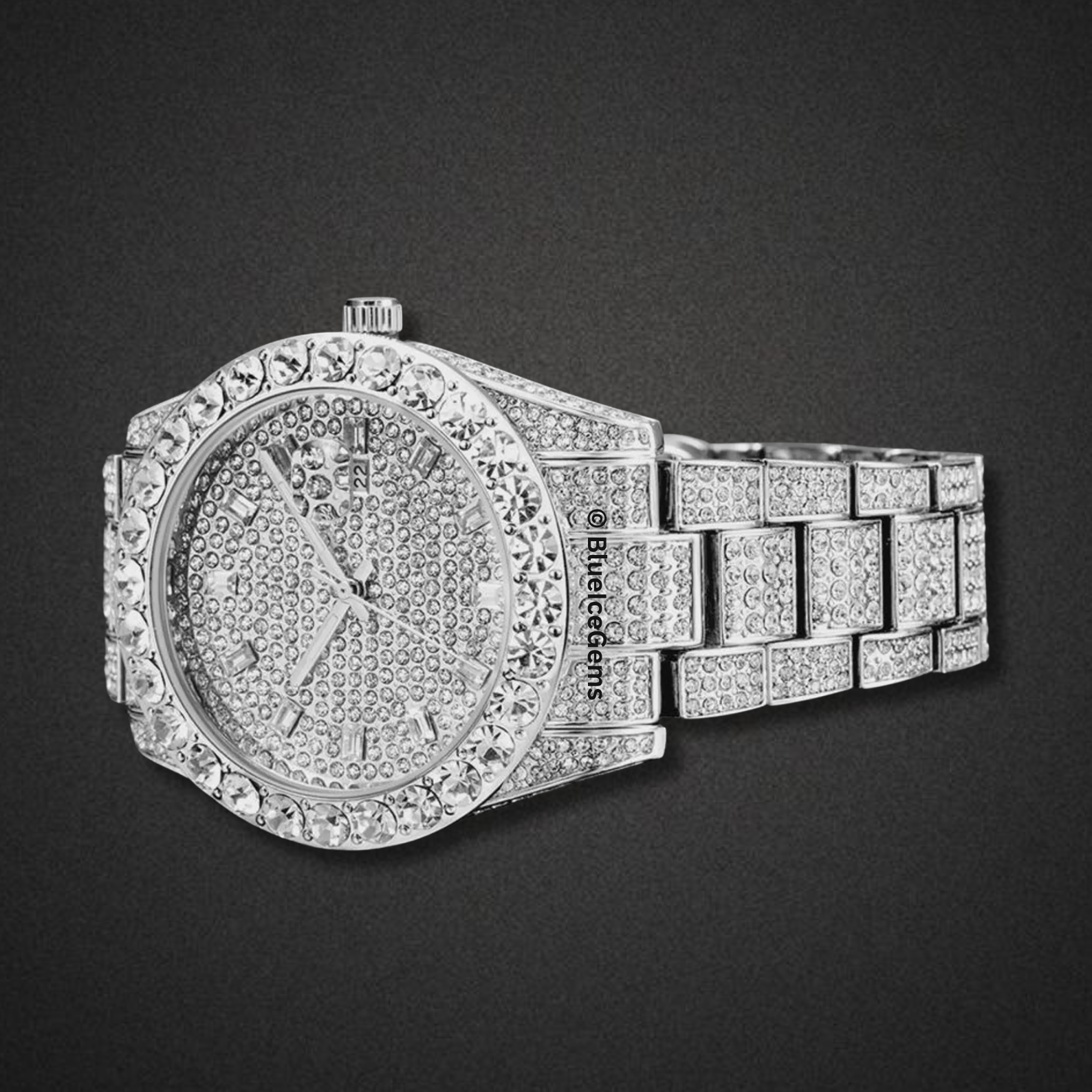 The "Latest Drip" Diamond Watch
