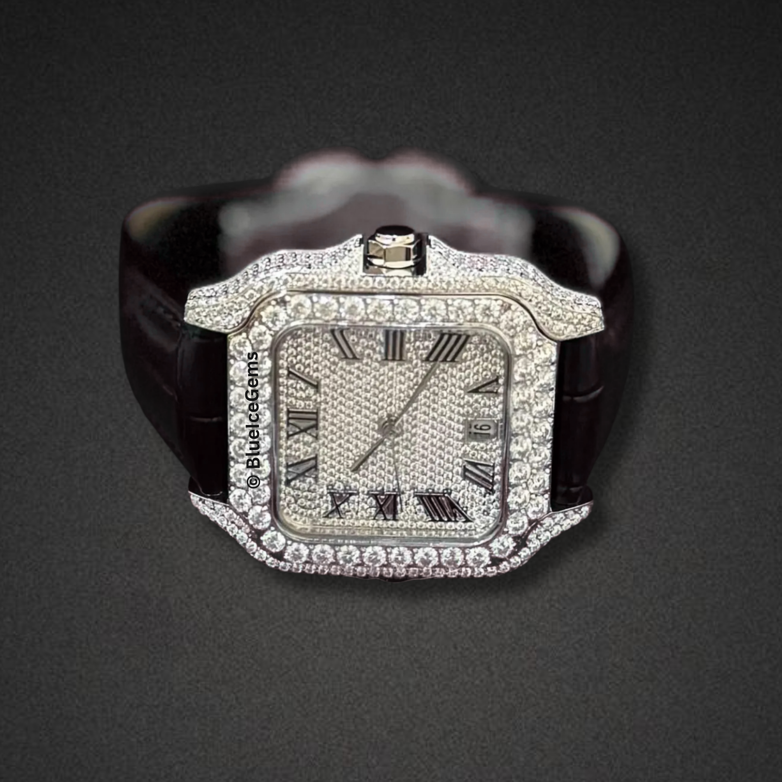 The "Icy Sentinel" Diamond Watch