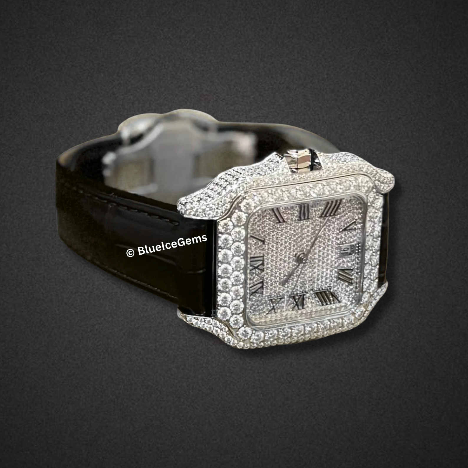 The "Icy Sentinel" Diamond Watch