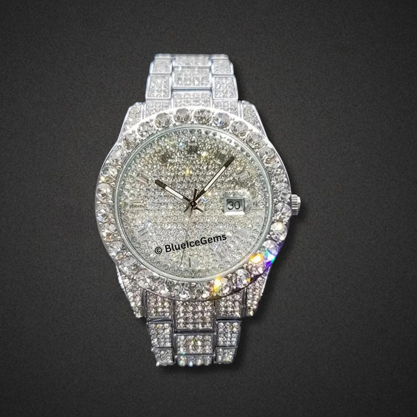The "Sophisticated Drip" Diamond Watch