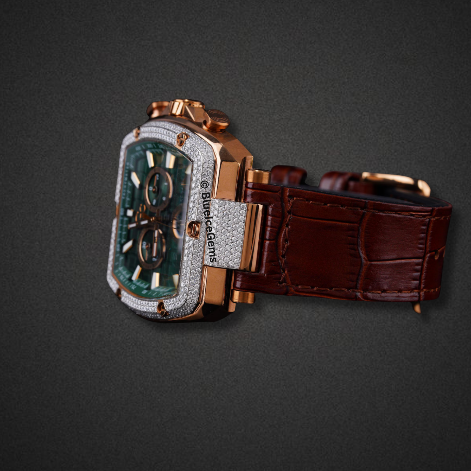 The "Gilded Chronos" Diamond Watch
