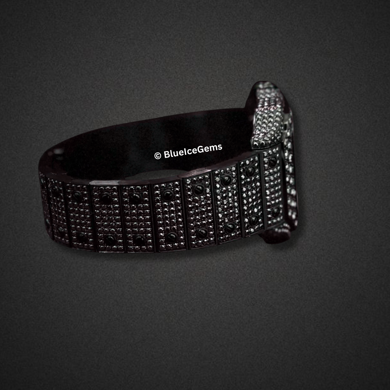 The "Obsidian Radiance" Diamond Watch