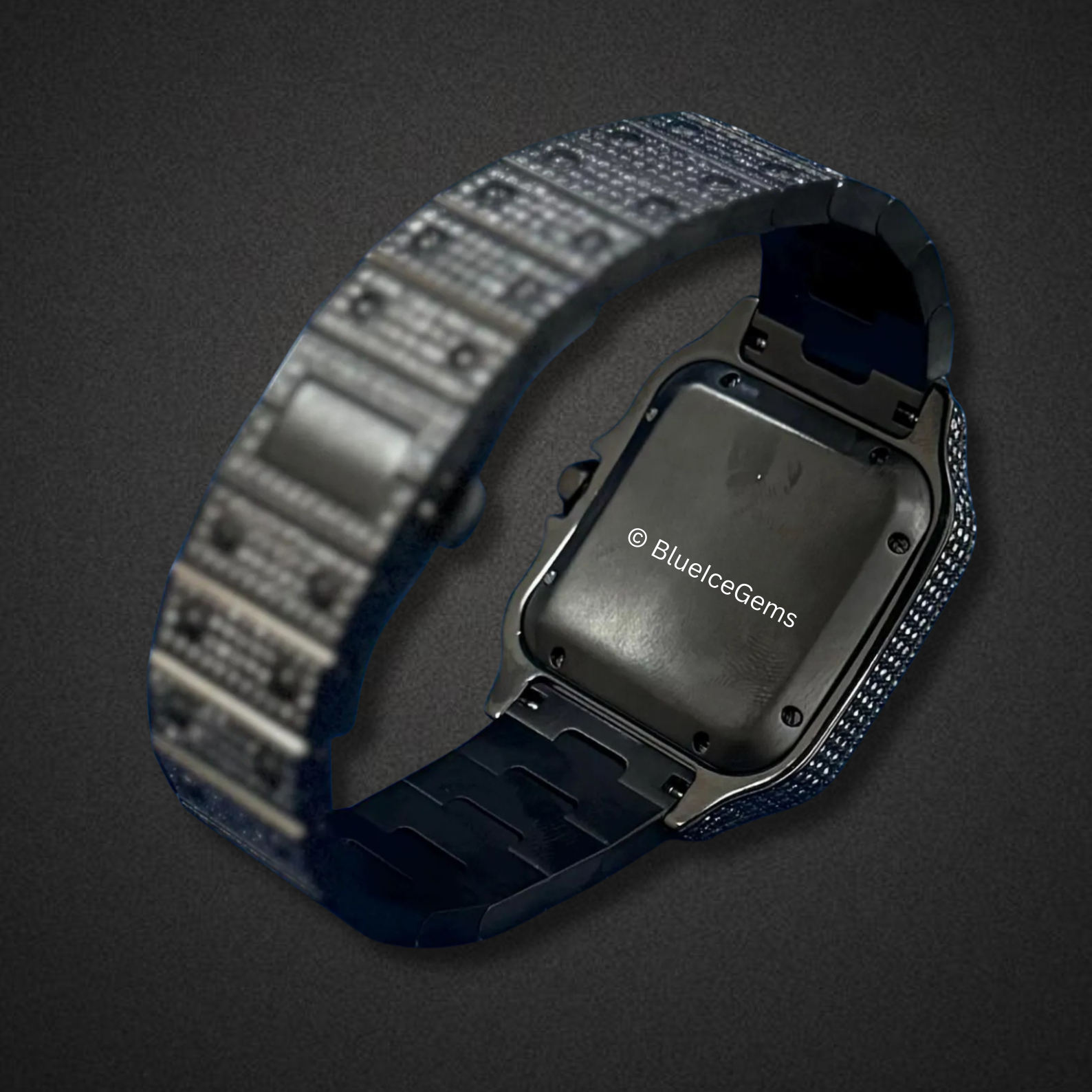 The "Obsidian Radiance" Diamond Watch