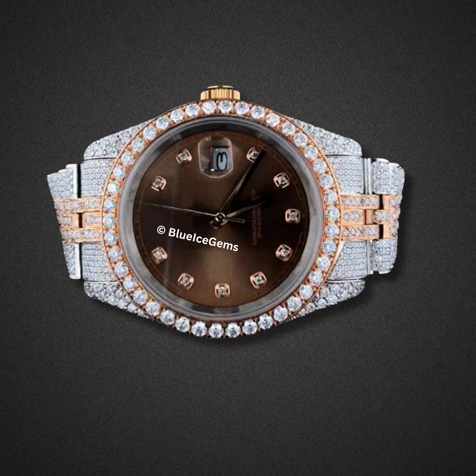 The "Pure Drip" Diamond Watch