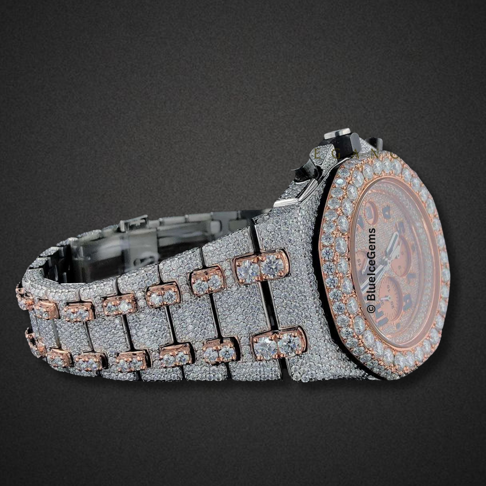 The "Gilded Chronos" Diamond Watch