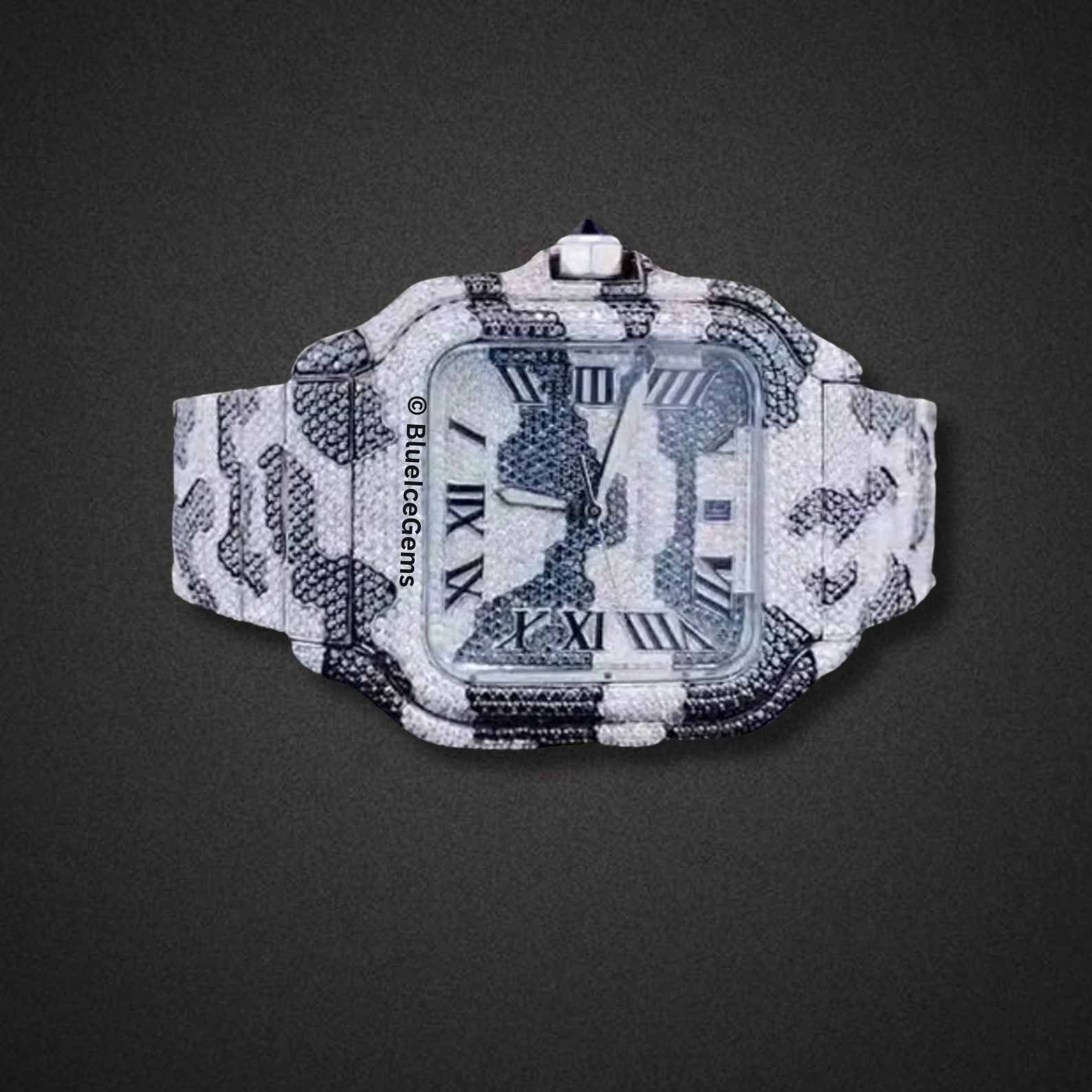 The "Arctic Camo" Diamond Watch