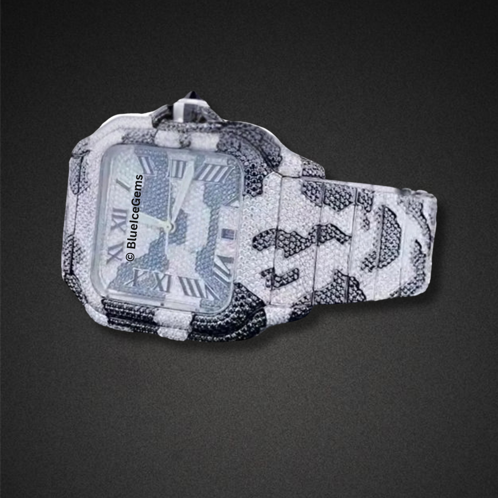 The "Arctic Camo" Diamond Watch