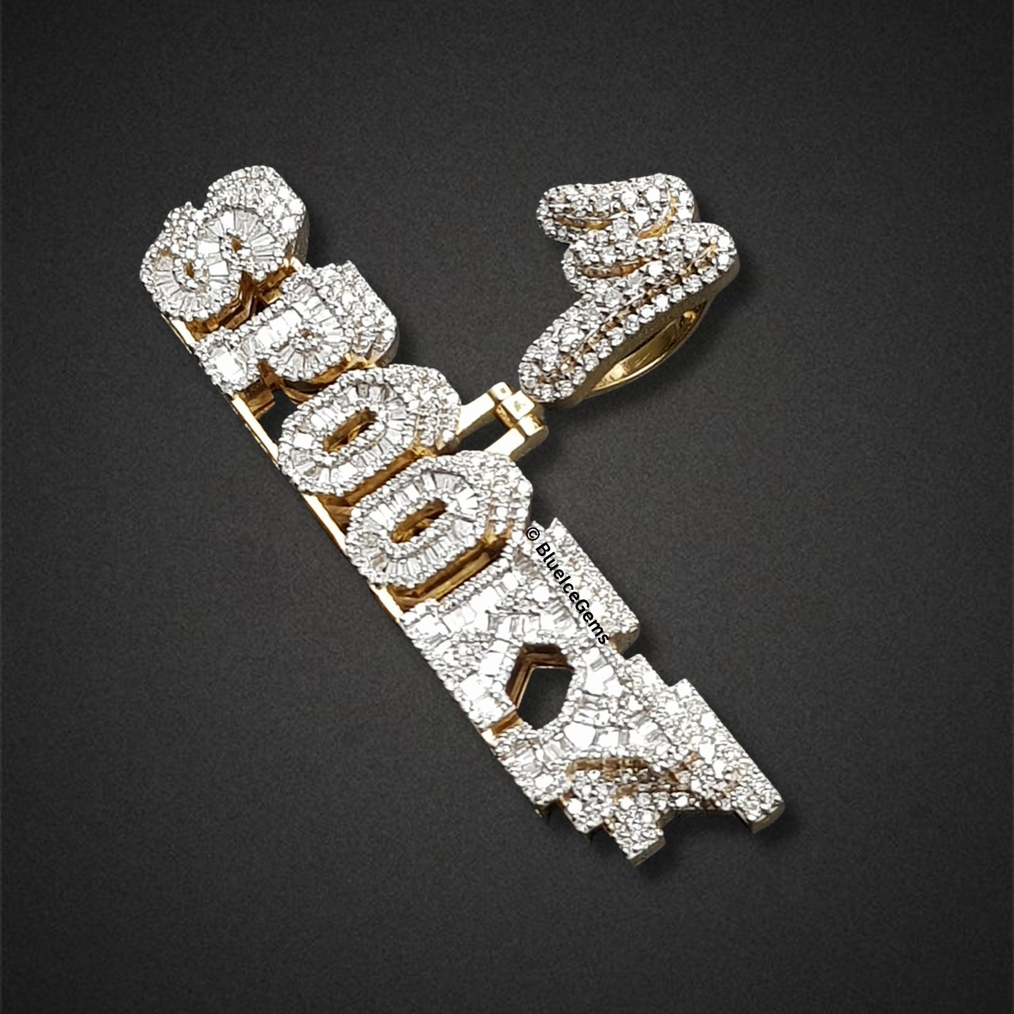 The "1 SPOOKY" Diamond Statement Pendant