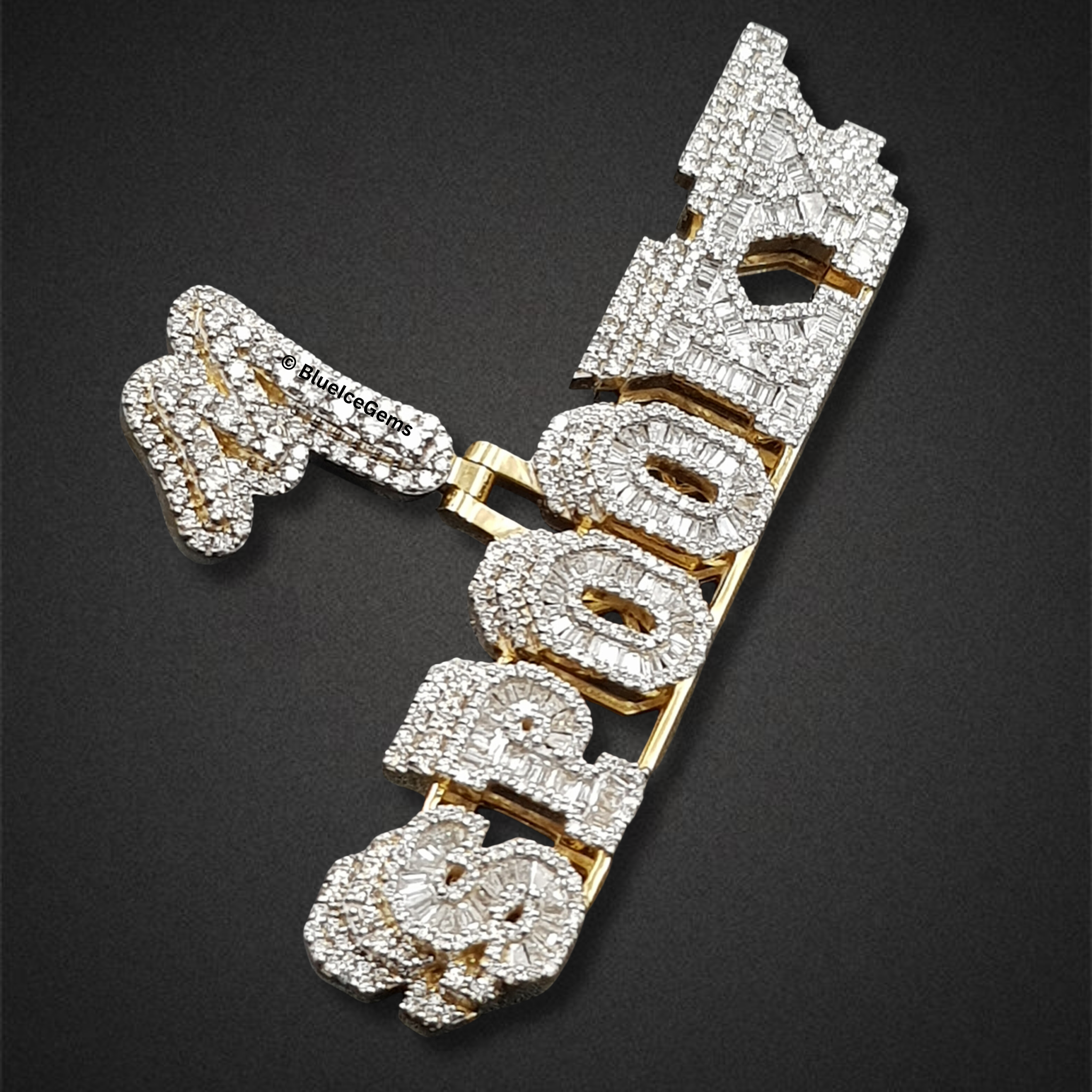 The "1 SPOOKY" Diamond Statement Pendant