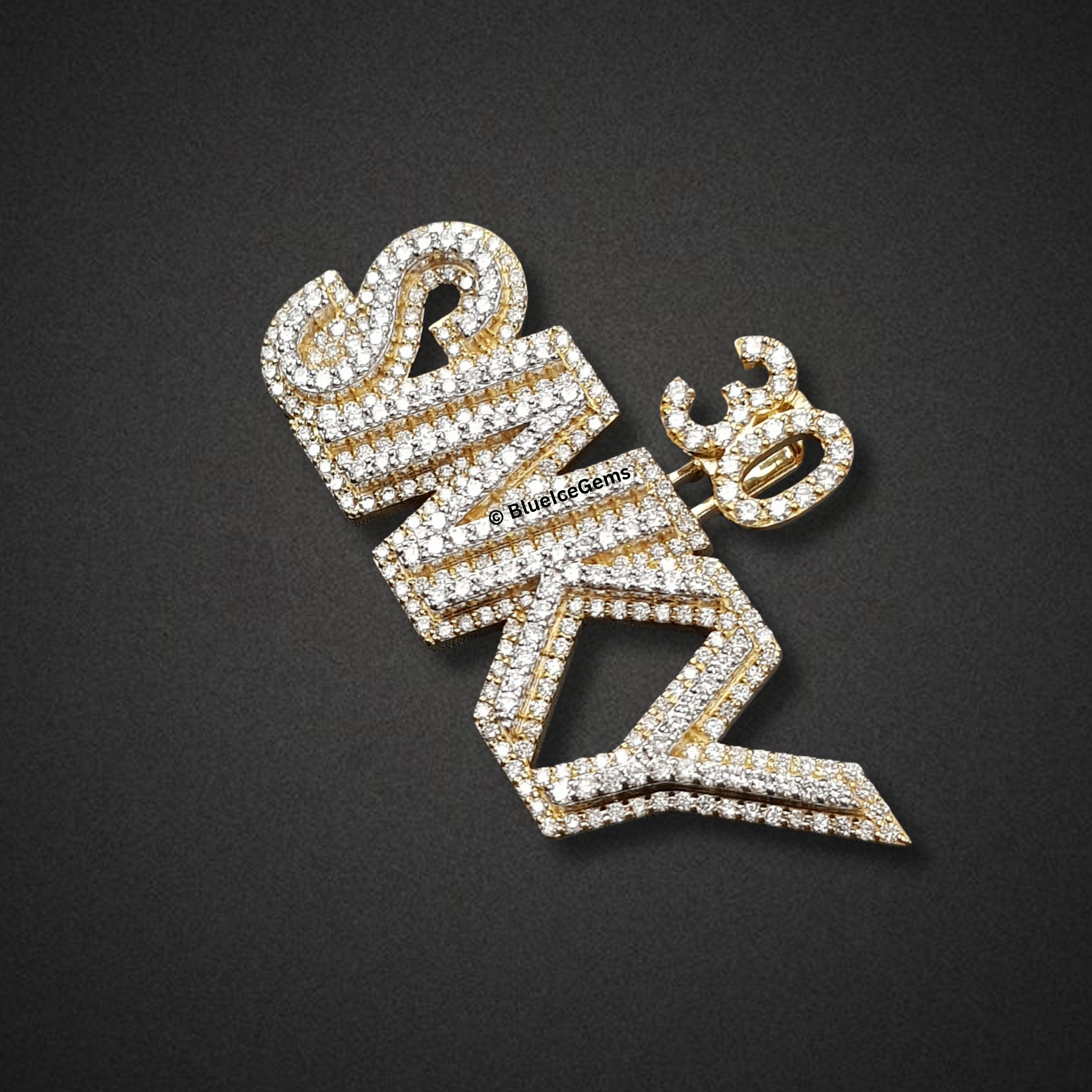 The "30 SINKY" Diamond Statement Pendant