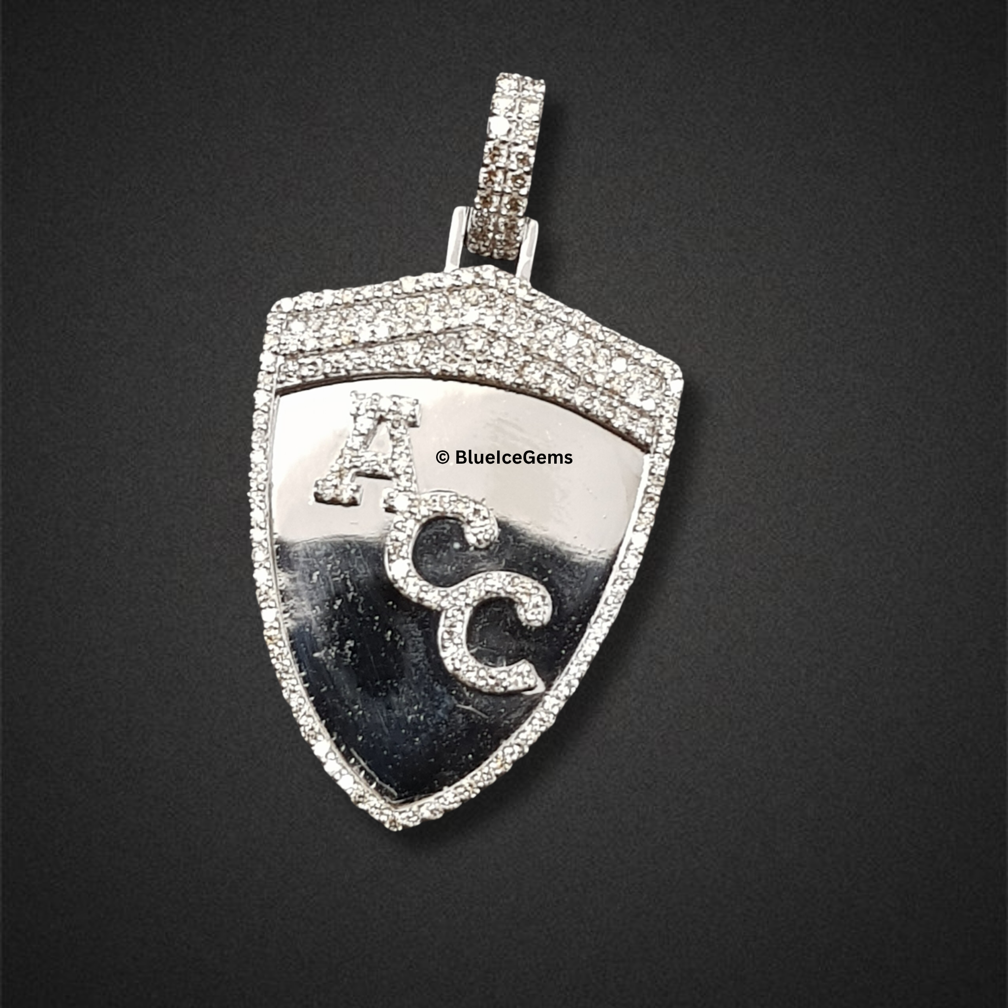 The "ACC" Diamond Crest Medallion Pendant