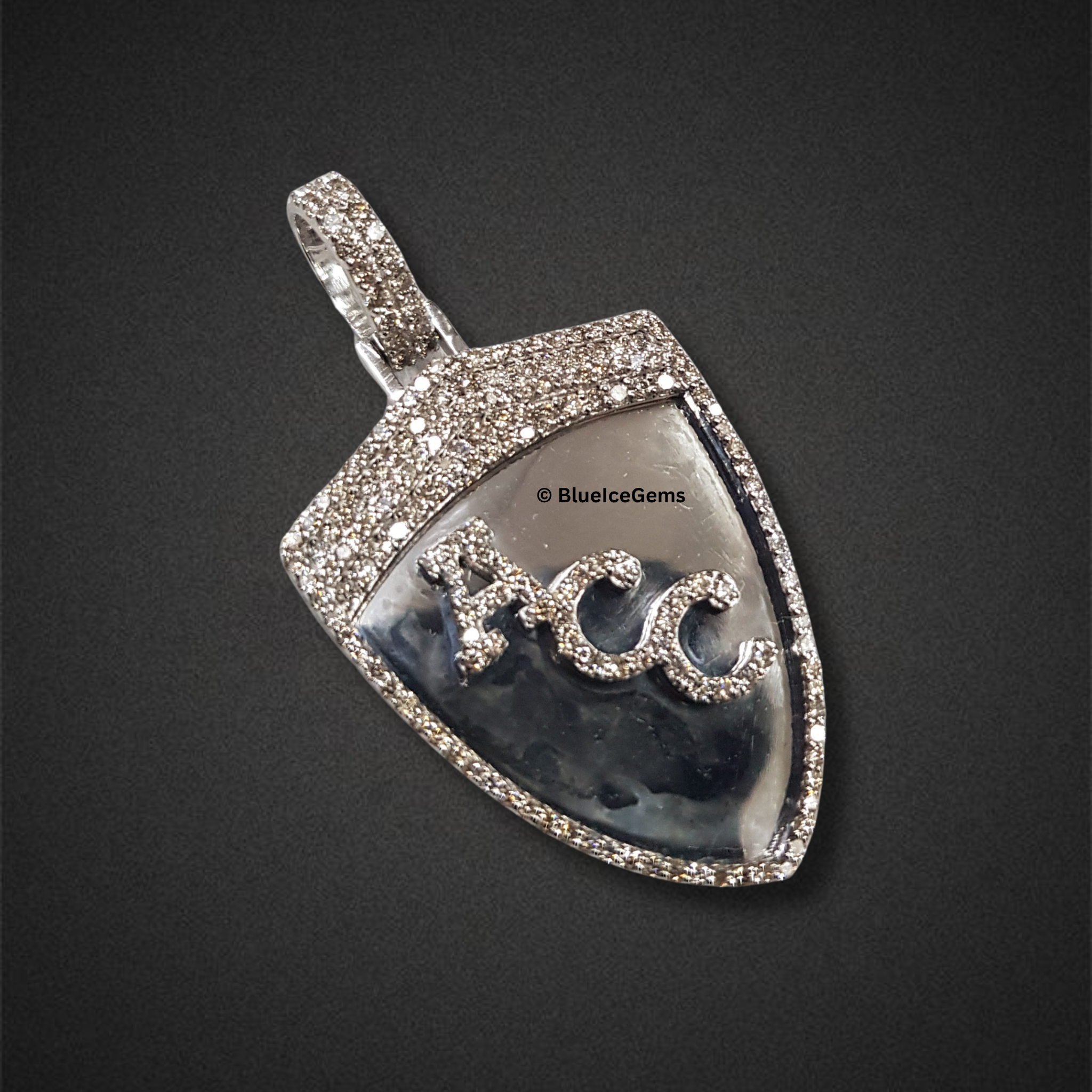 The "ACC" Diamond Crest Medallion Pendant