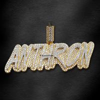 The "ANTHRON" Diamond Signature Pendant