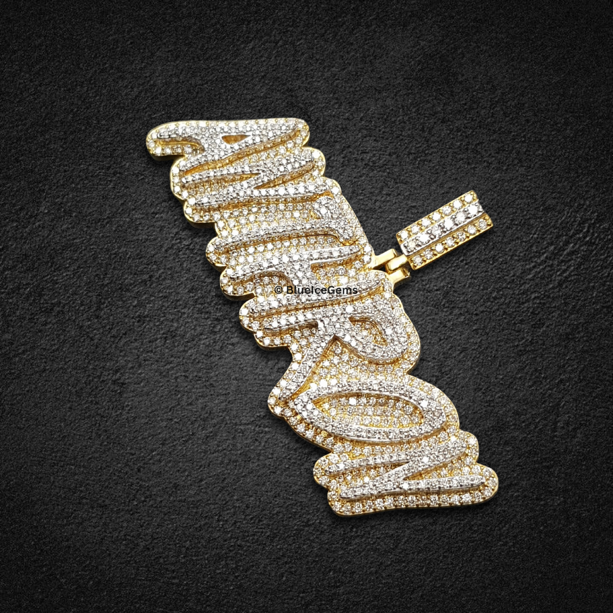 The "ANTHRON" Diamond Signature Pendant