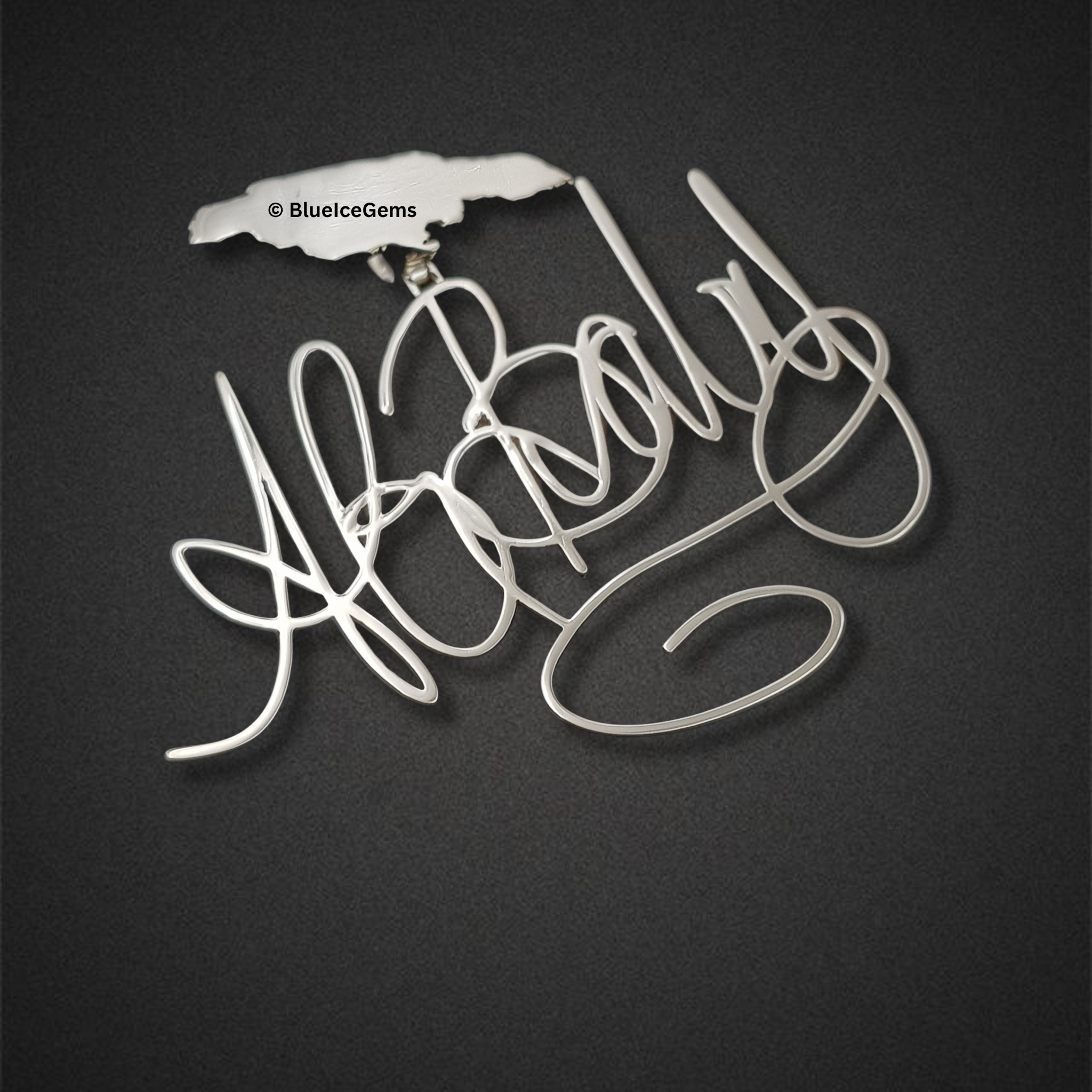 The "Ah Baby Jamaica" Signature Pendant