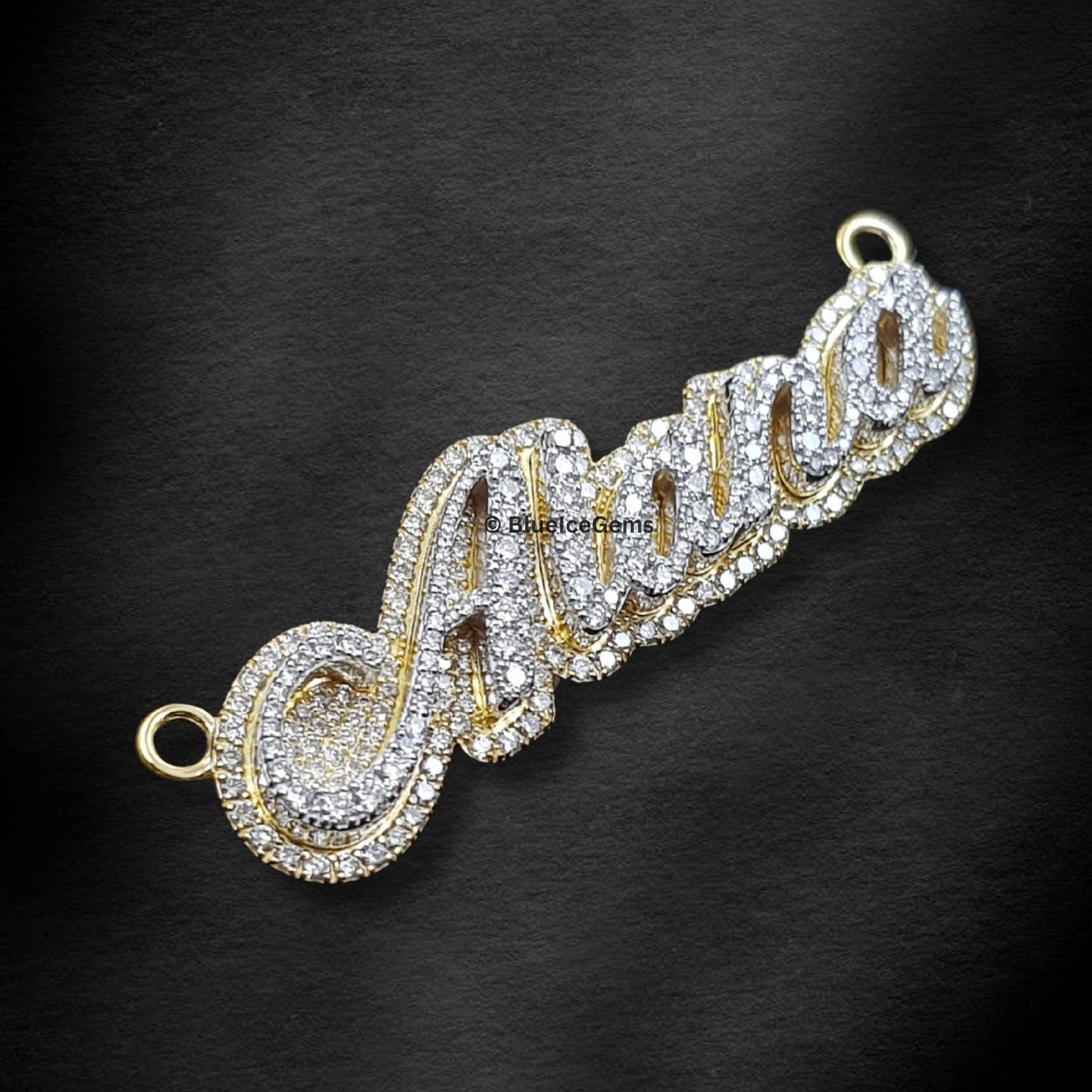 The "Alana" Diamond Signature Pendant