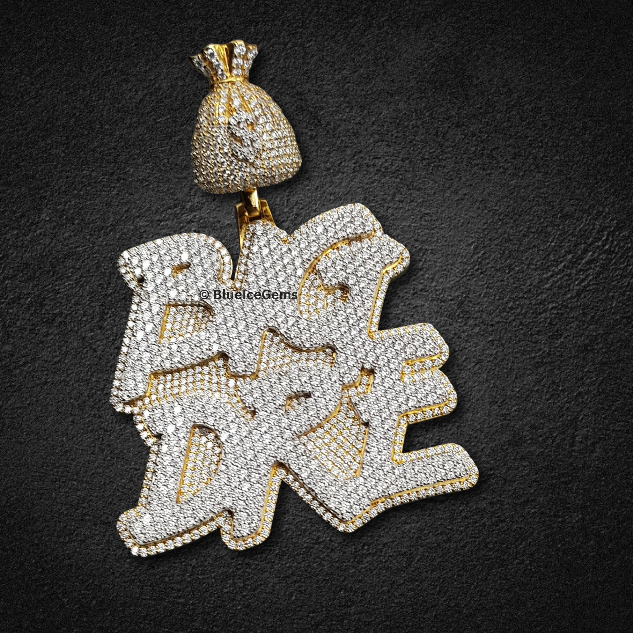 The "BIG DRE" Fortune Diamond Pendant