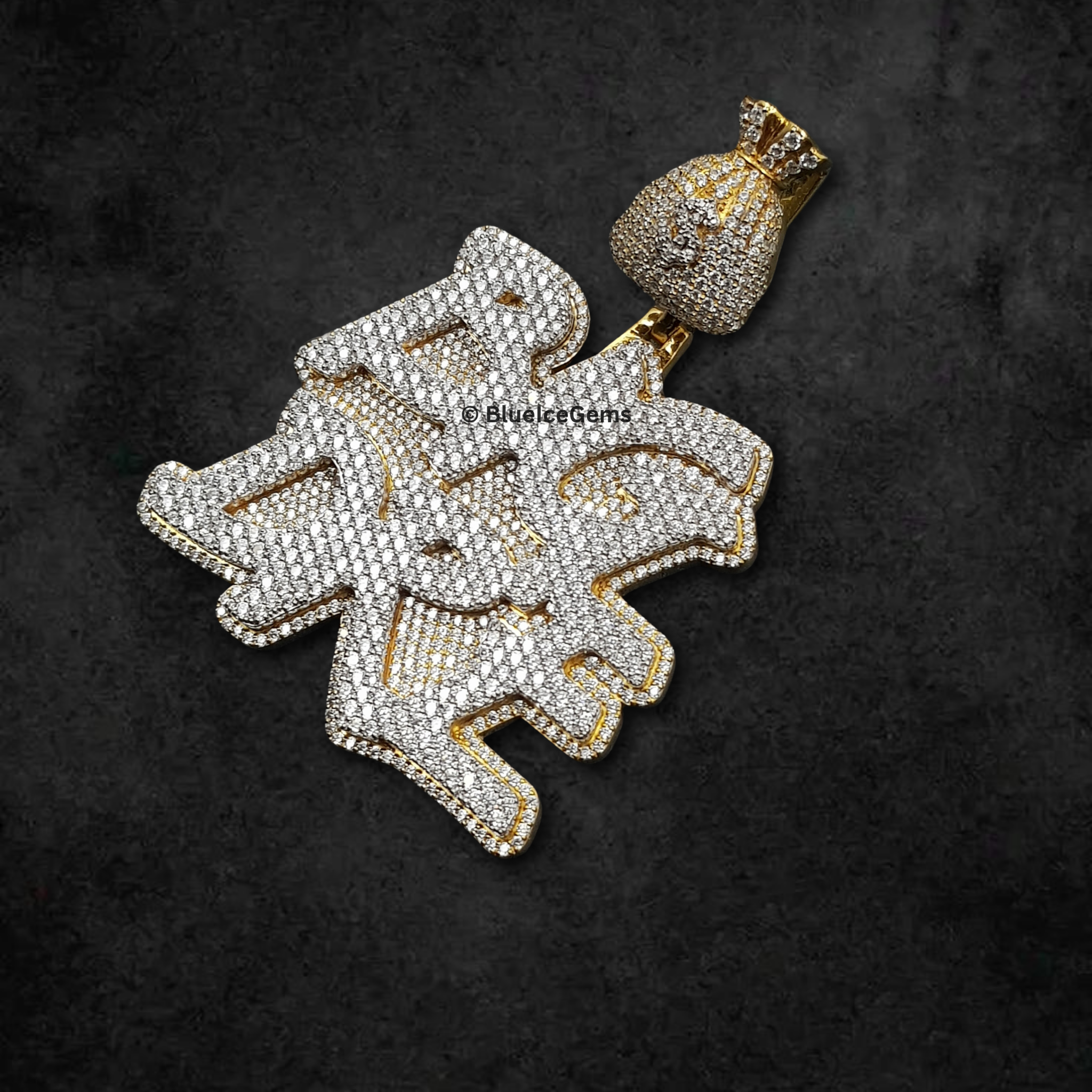 The "BIG DRE" Fortune Diamond Pendant