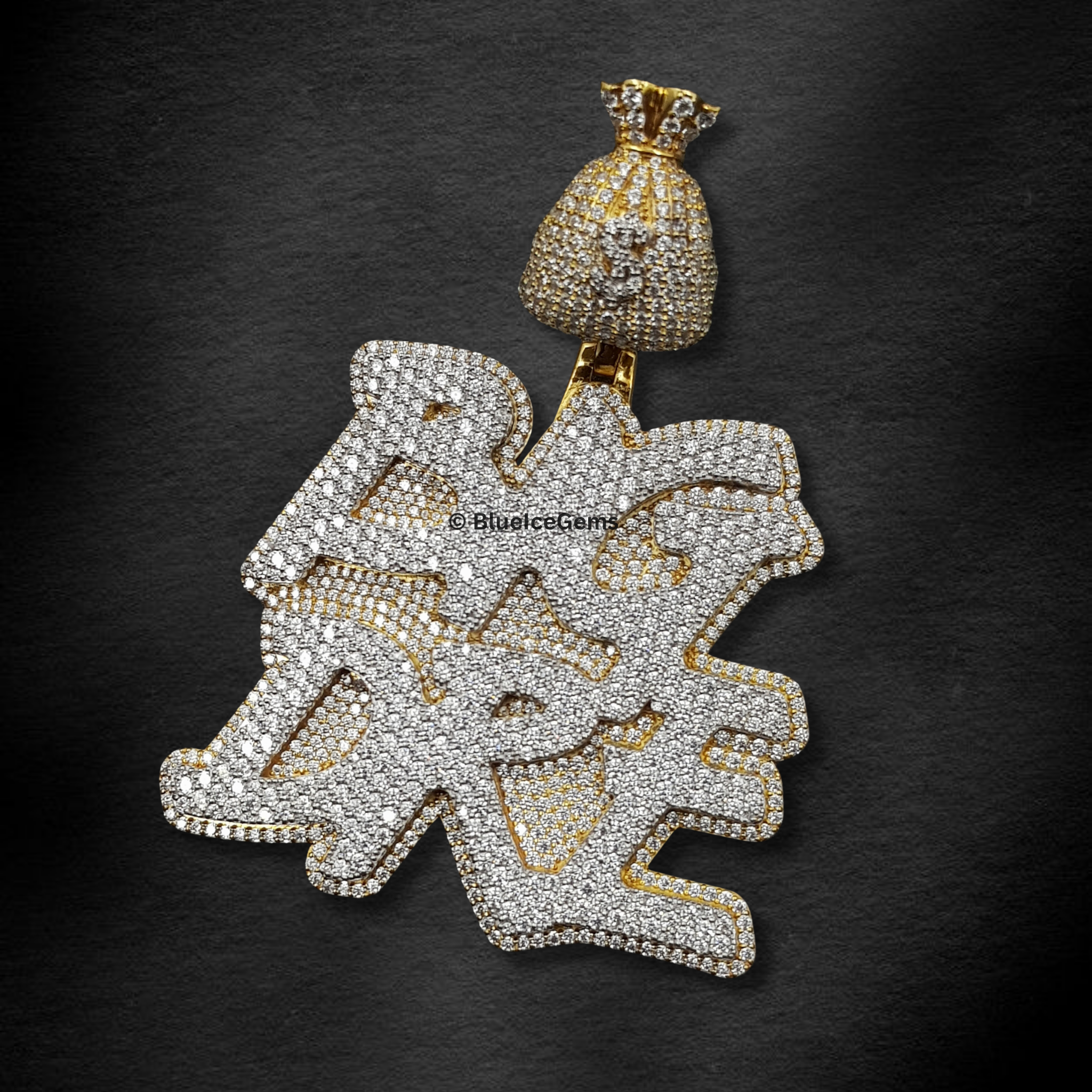 The "BIG DRE" Fortune Diamond Pendant