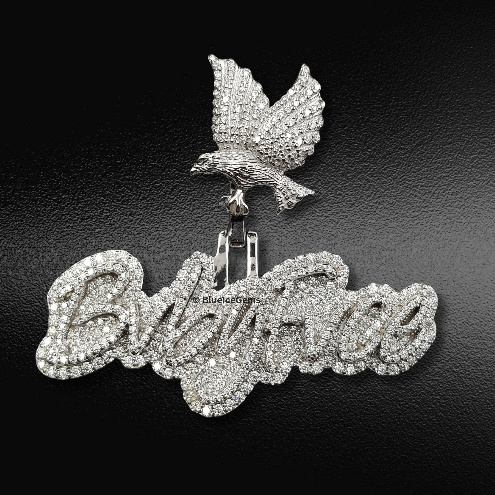 The "Baby Face" Diamond Dove Pendant
