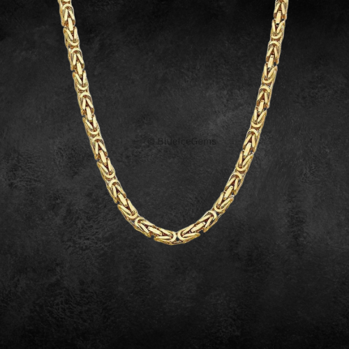 The "Byzantine Majesty" Solid Gold Chain