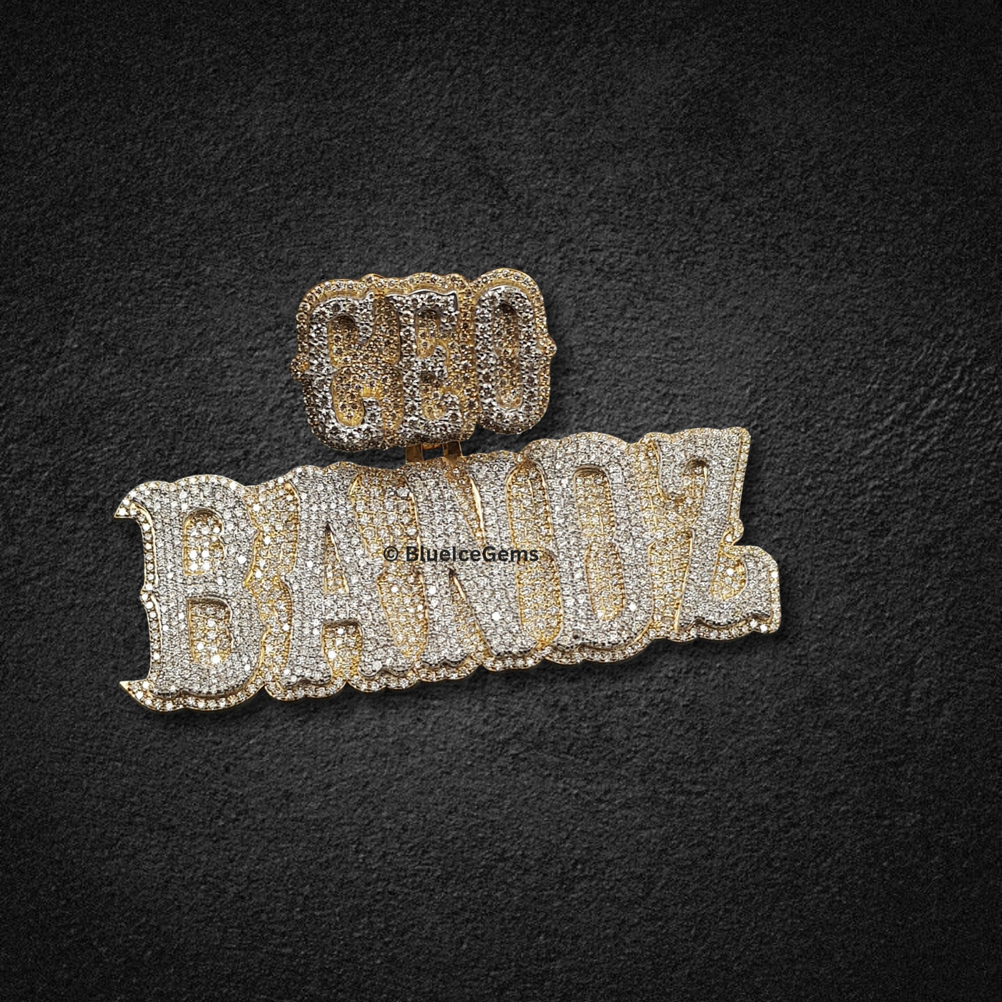 The "CEO Bandz" Diamond Statement Pendant