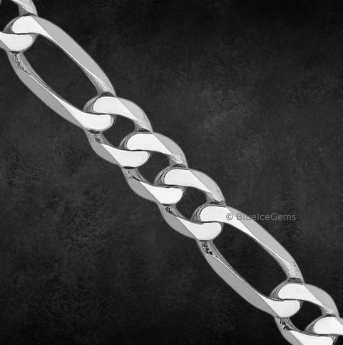 The "Classic Figaro" Silver Chain