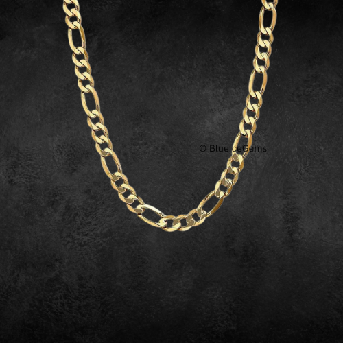 The "Classic Figaro" Solid Gold Chain
