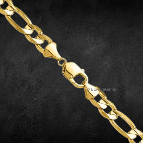 The "Classic Figaro" Solid Gold Chain