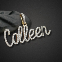 The "Colleen" Diamond Signature Script Pendant
