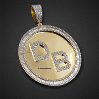 The "DB" Royal Diamond Medallion Pendant