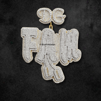 The "DG FAM TRUST" Diamond Statement Pendant
